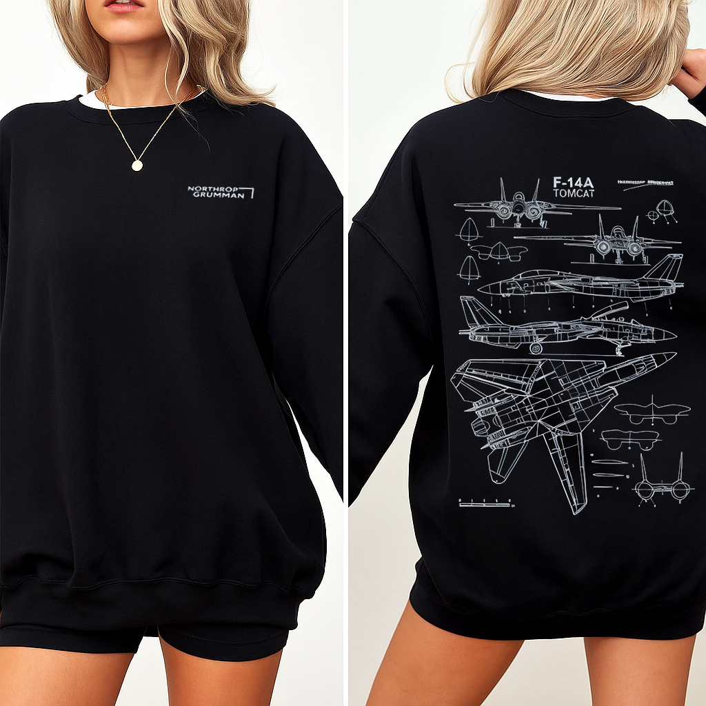 F-14 Tomcat Is Insane Vintage Washed T-shirt/Crewneck/Hoodie