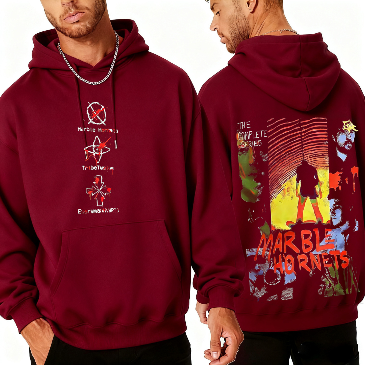 Static, fear, and a quiet walk home Marblehornets Unisex Cotton T-shirt/Crewneck/Hoodie