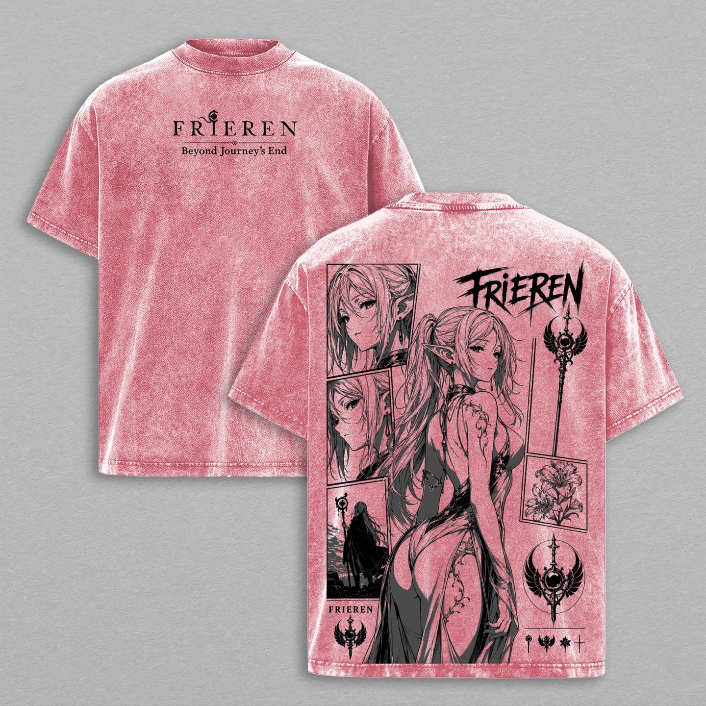 Frieren Unisex Washed T-Shirt
