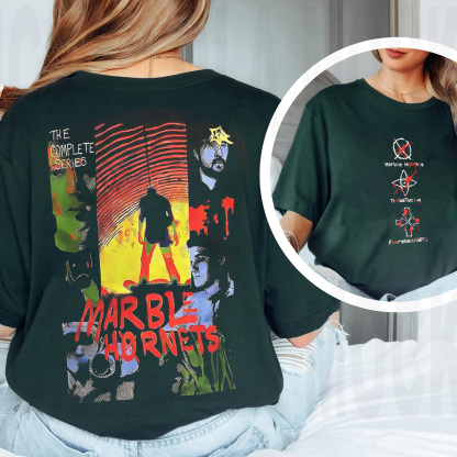Static, fear, and a quiet walk home Marblehornets Unisex Cotton T-shirt/Crewneck/Hoodie