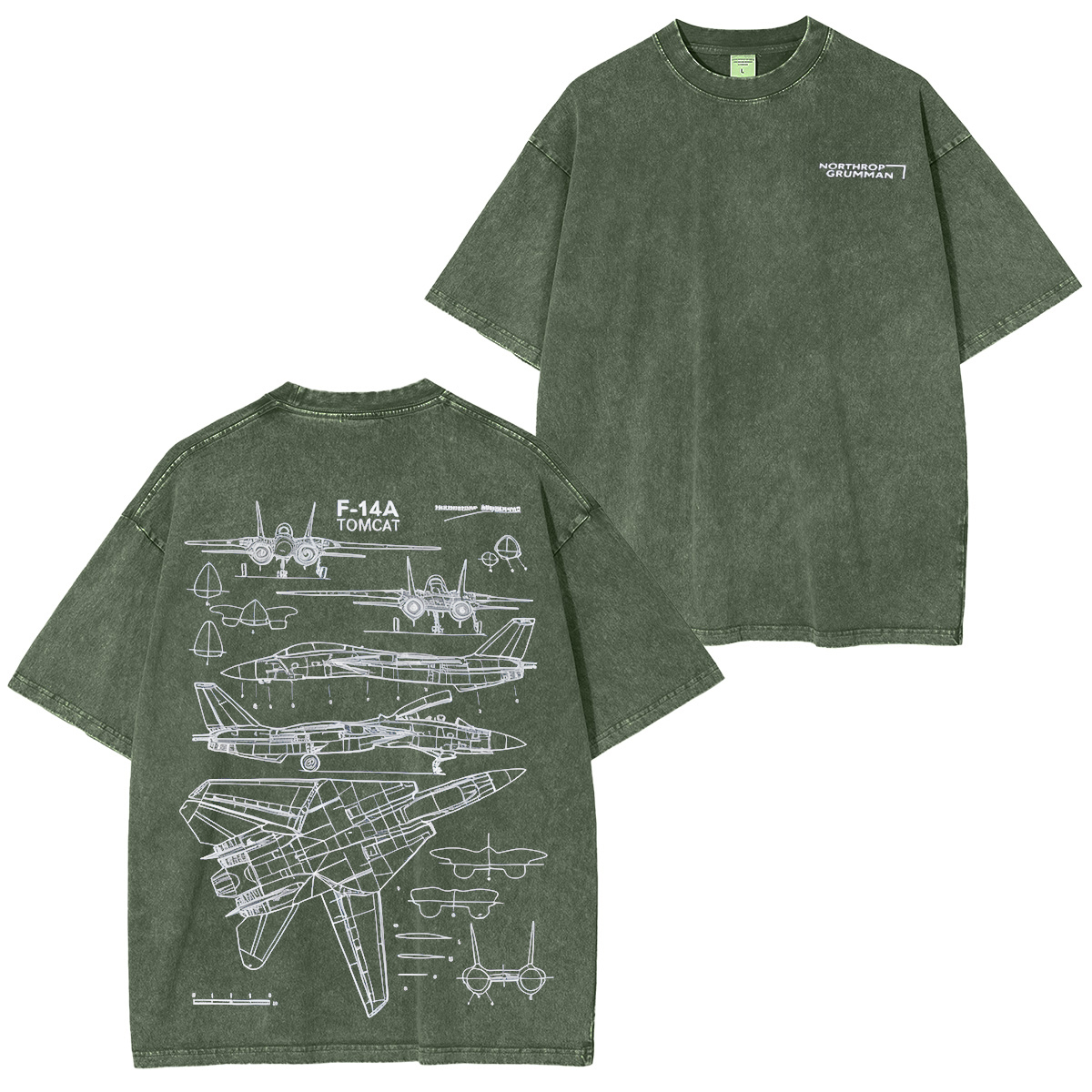 F-14 Tomcat Is Insane Vintage Washed T-shirt/Crewneck/Hoodie