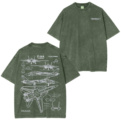 F-14 Tomcat Is Insane Vintage Washed T-shirt/Crewneck/Hoodie