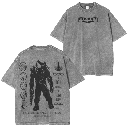 BioShock Would You Kindly Big Daddy Vintage Washed T-shirt/Crewneck/Hoodie