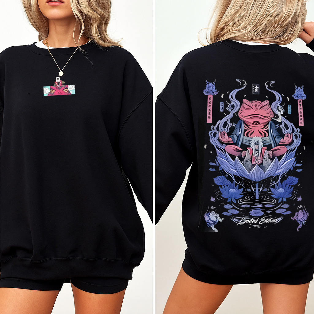Naruto Jiraiya Vintage Washed T-shirt/Crewneck/Hoodie