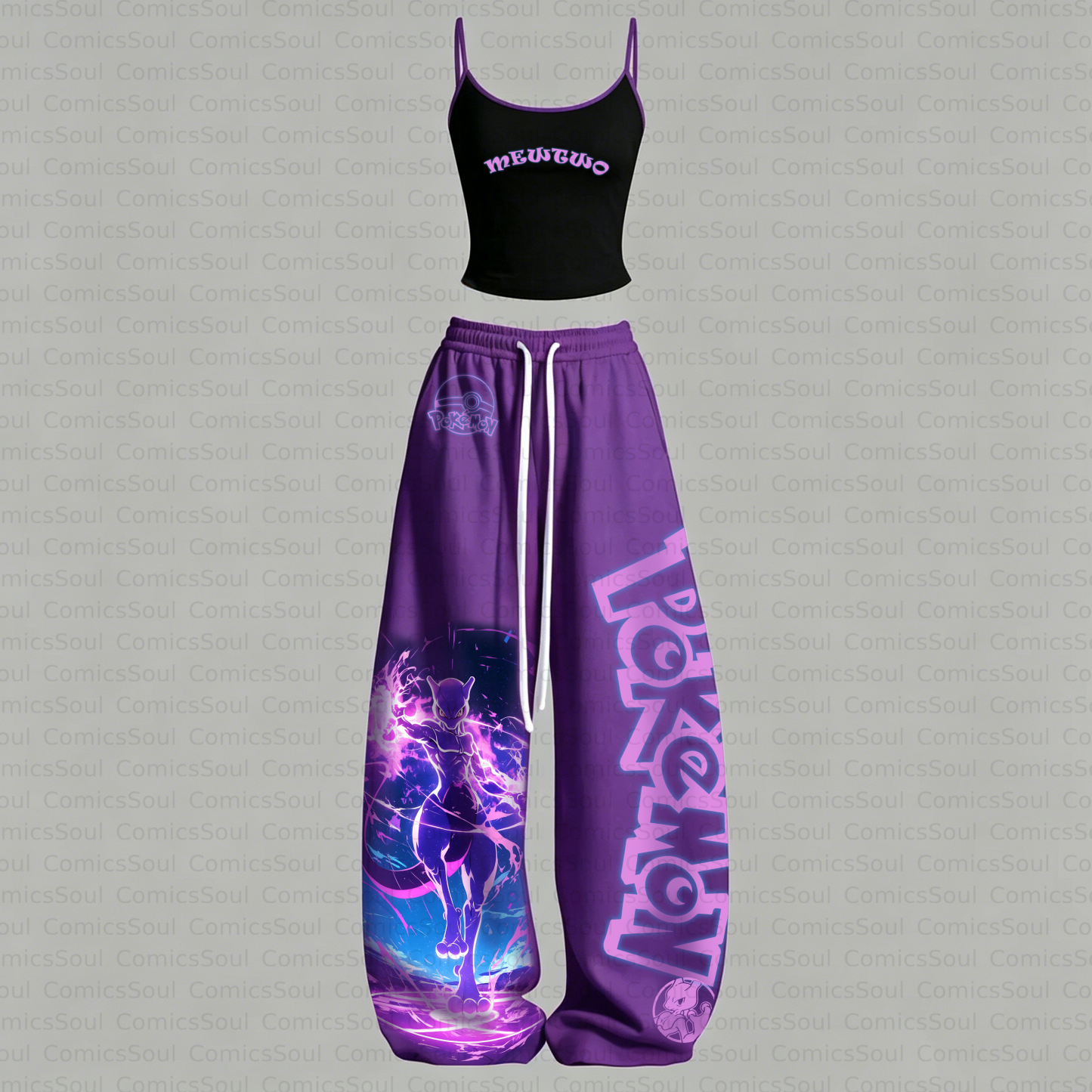 Pokémon Top & Elasticated Trousers Two-Piece Set