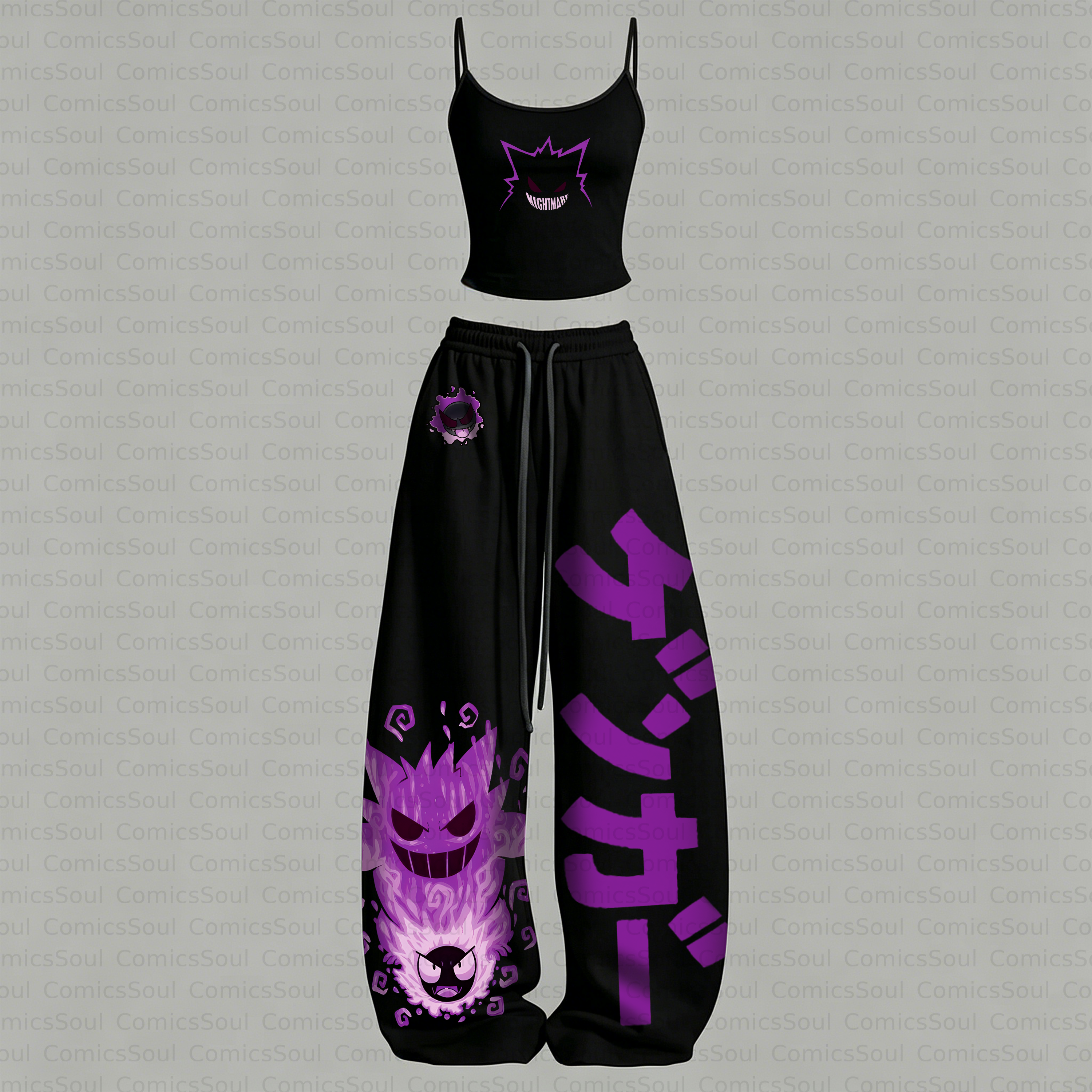 Pokémon Top & Elasticated Trousers Two-Piece Set