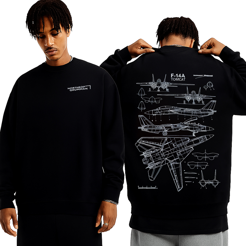 F-14 Tomcat Is Insane Vintage Washed T-shirt/Crewneck/Hoodie