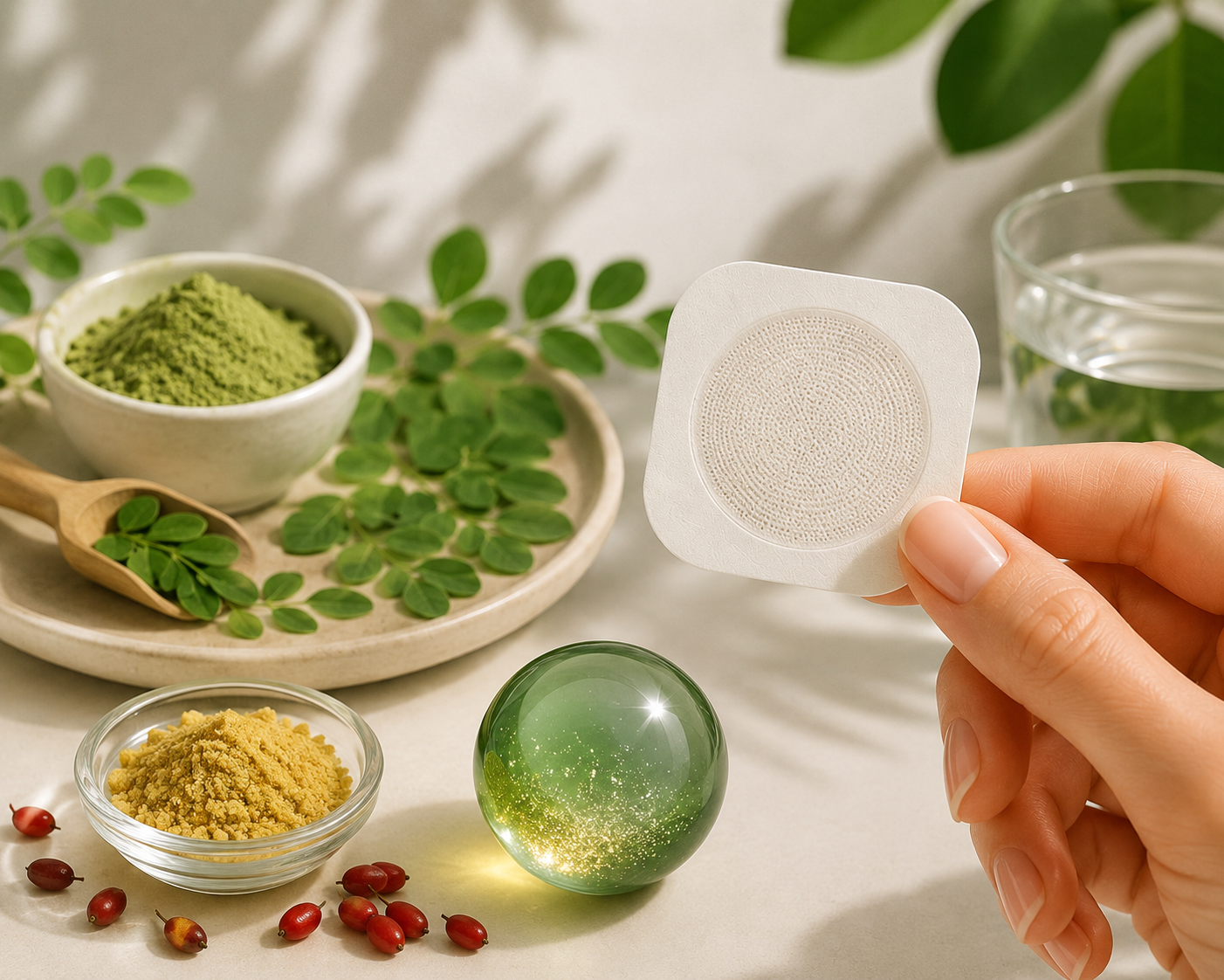 Healrize parche diario con berberina, moringa y NAD+