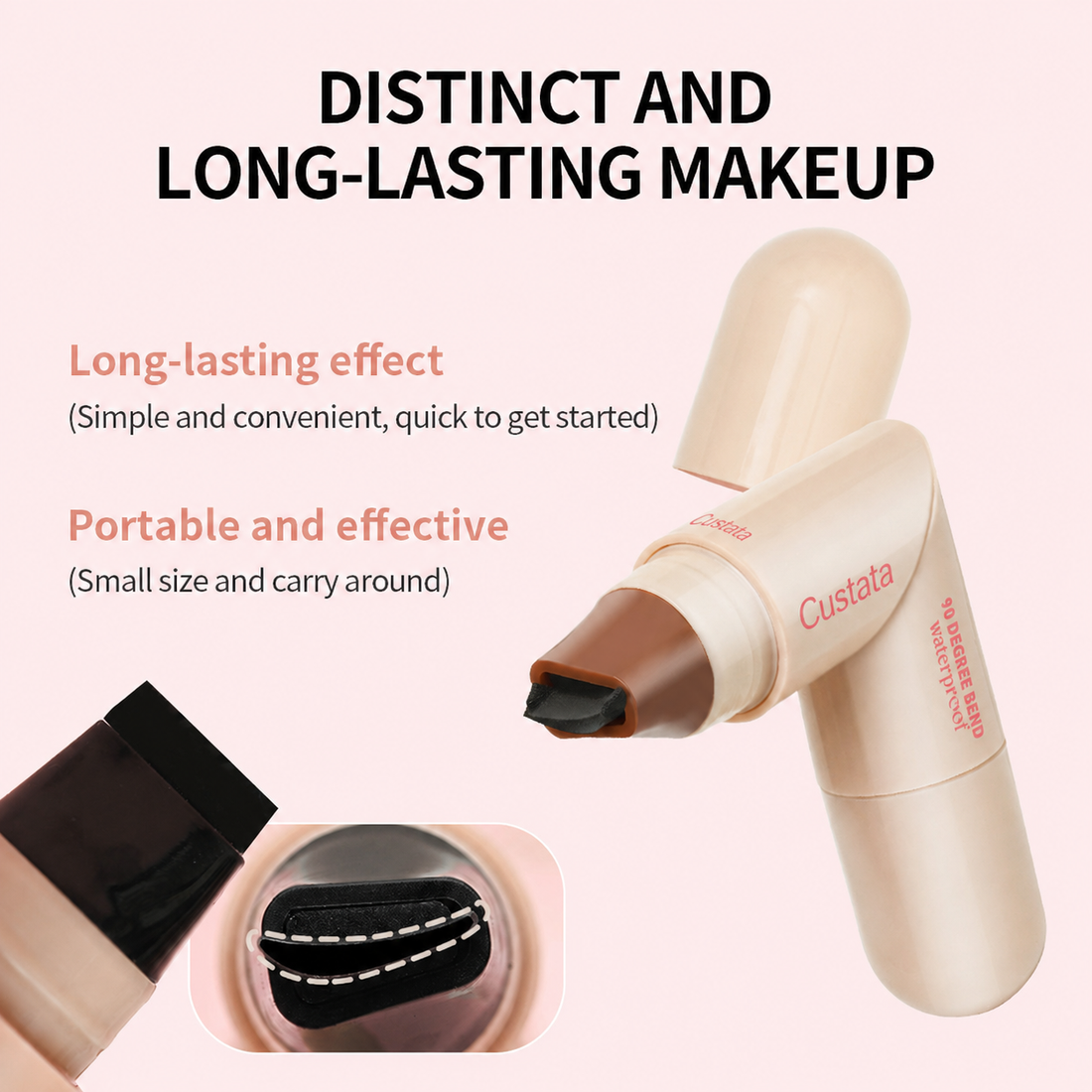 BUY 1 GET 1 FREE 50% OFF! 50K+ SOLD! Rotating Eyeliner Stamp Pen