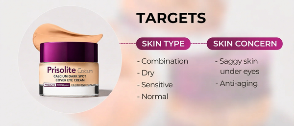 LAST DAY 50% OFF!! Prisolite Korean Calcium Dark Spot Eye Cream