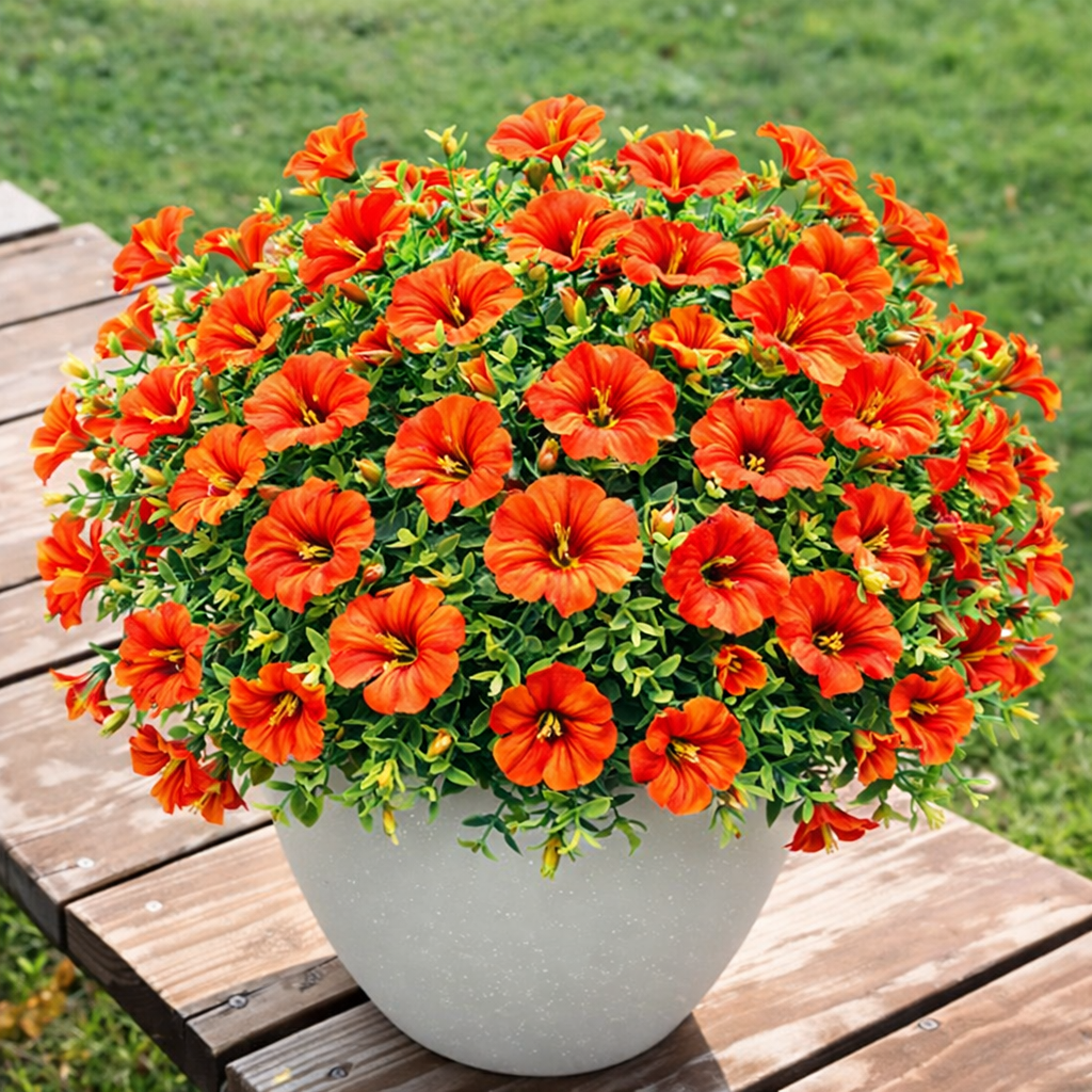 âœ¨Final Day Clearance 80% Offâœ¨ Lifelike Morning Glory Artificial Flowers for Outdoor Decor ğŸŒ¸