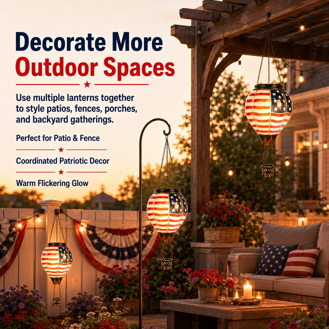 250th Anniversary Solar Hot Air Balloon Lantern