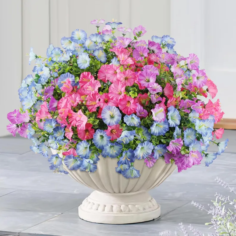 âœ¨Final Day Clearance 80% Offâœ¨ Lifelike Morning Glory Artificial Flowers for Outdoor Decor ğŸŒ¸