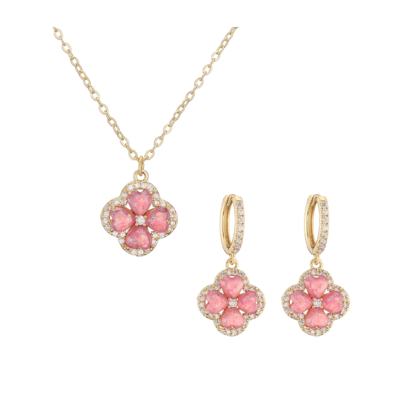 Fresh Sakura Necklace / Earrings·
