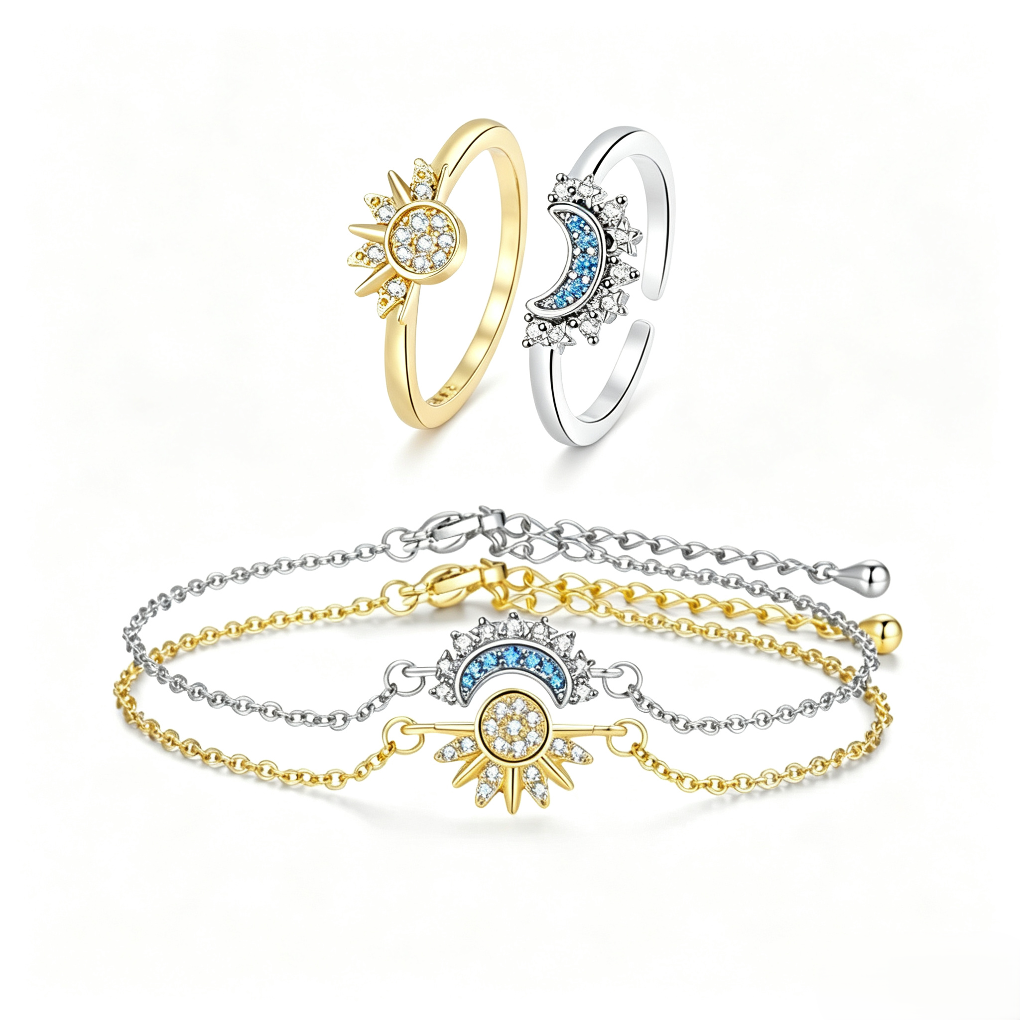 Sun and Moon-bracelet