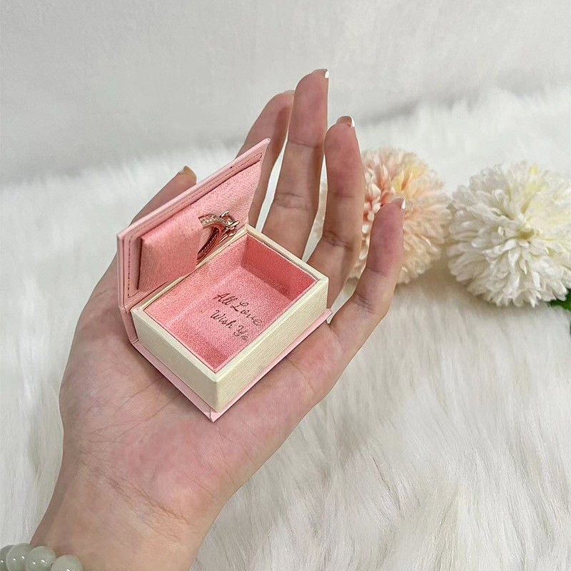 Vintage Book Shaped Jewelry Gift Box
