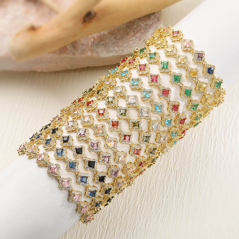 12 Months Birthstone Sakura Earrings