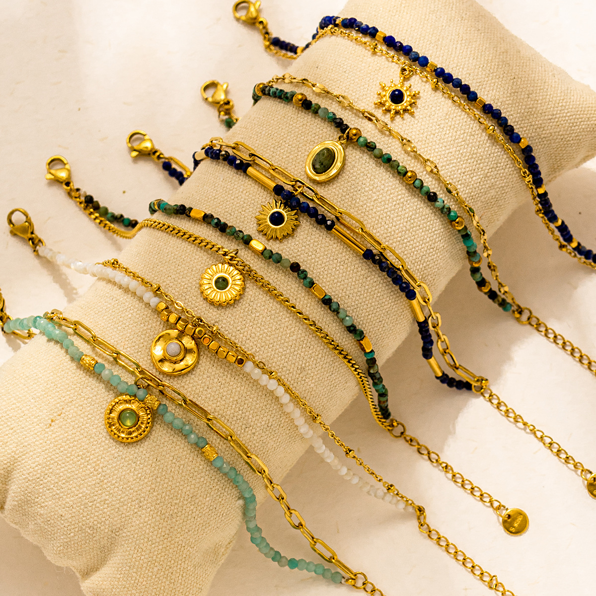 Boho Natural Stone Bracelet