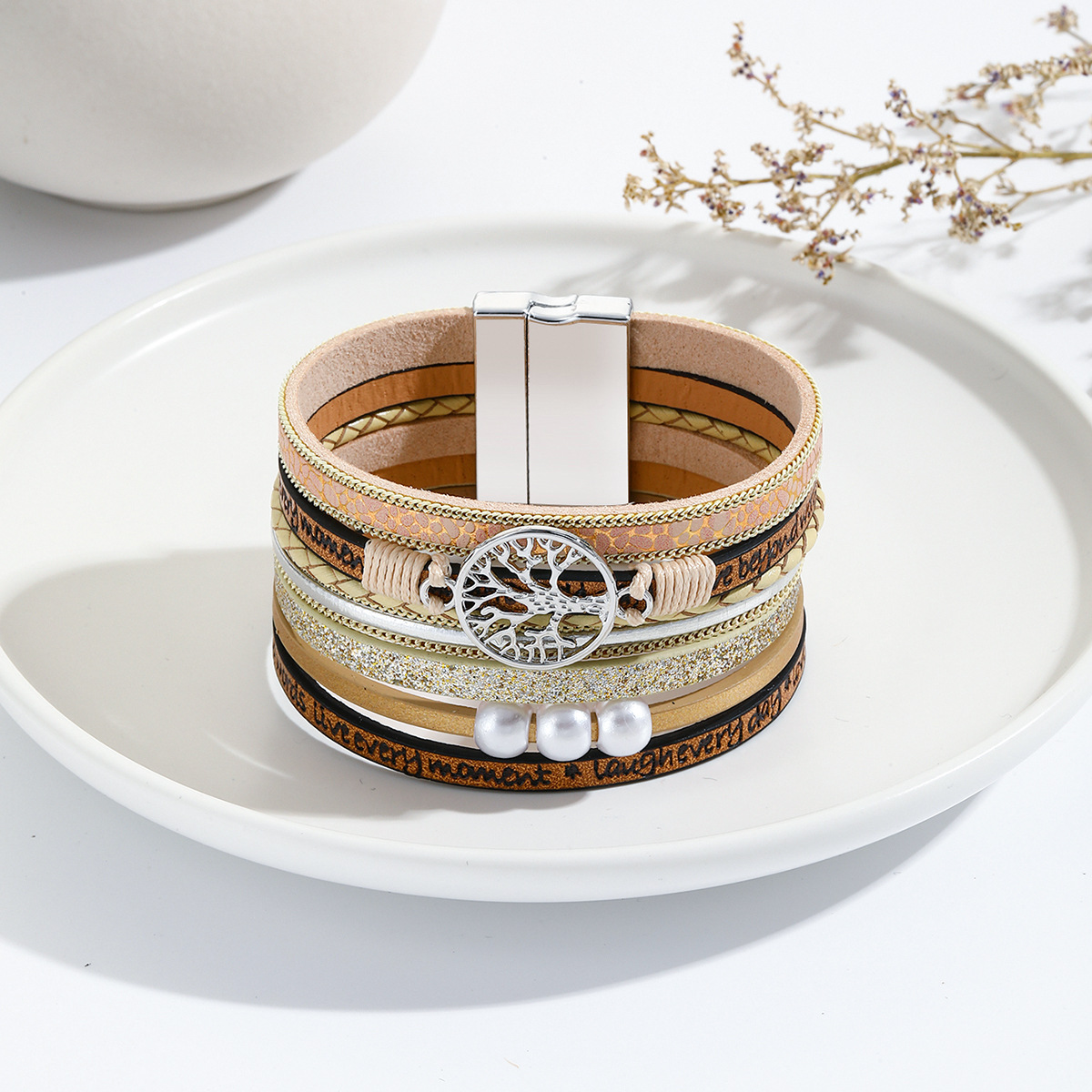 Tree Pearl Bracelet