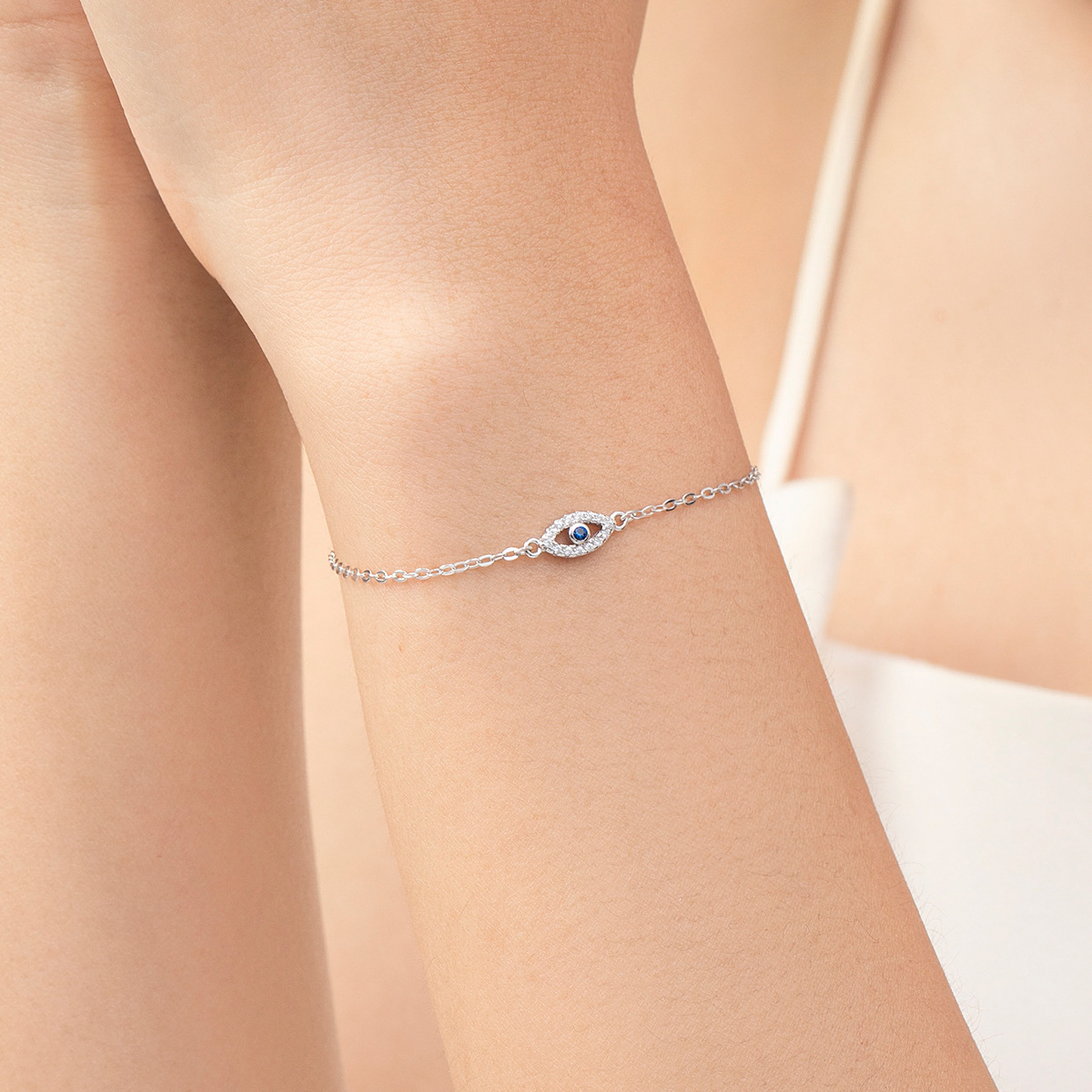 Blue Eye Bracelet / Ring / Set