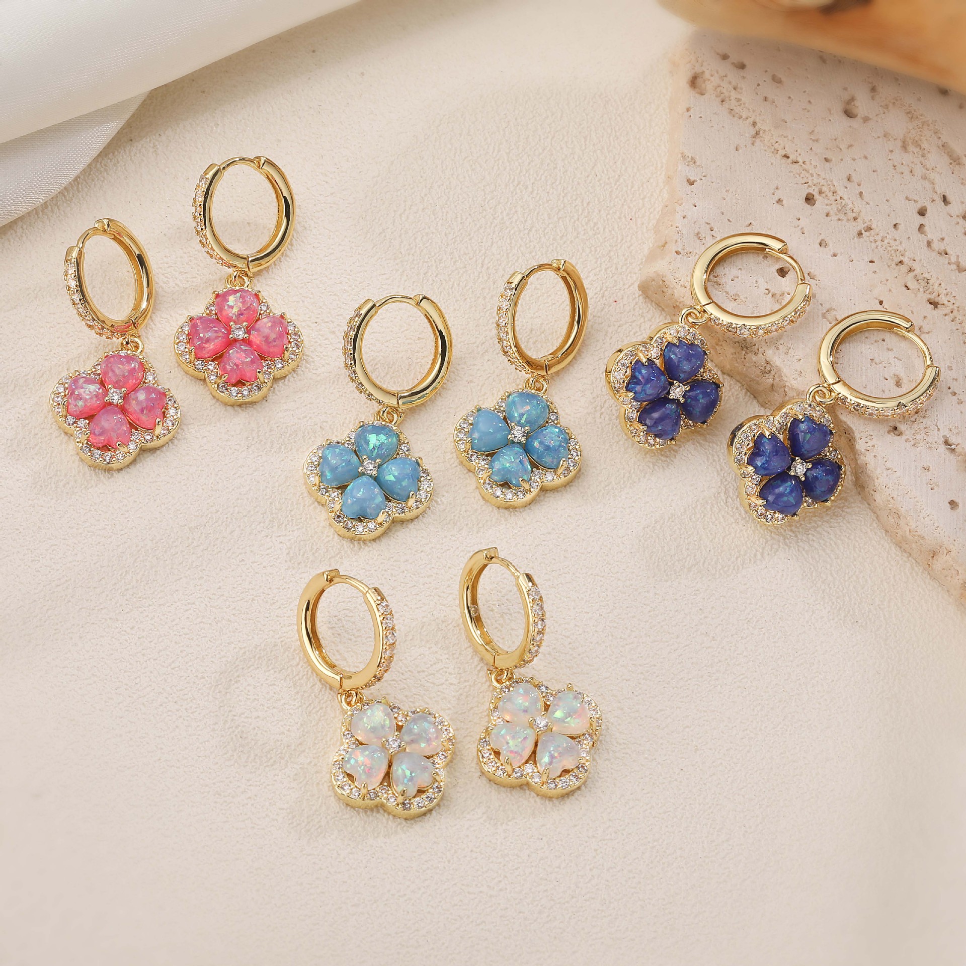 Fresh Sakura Necklace / Earrings·