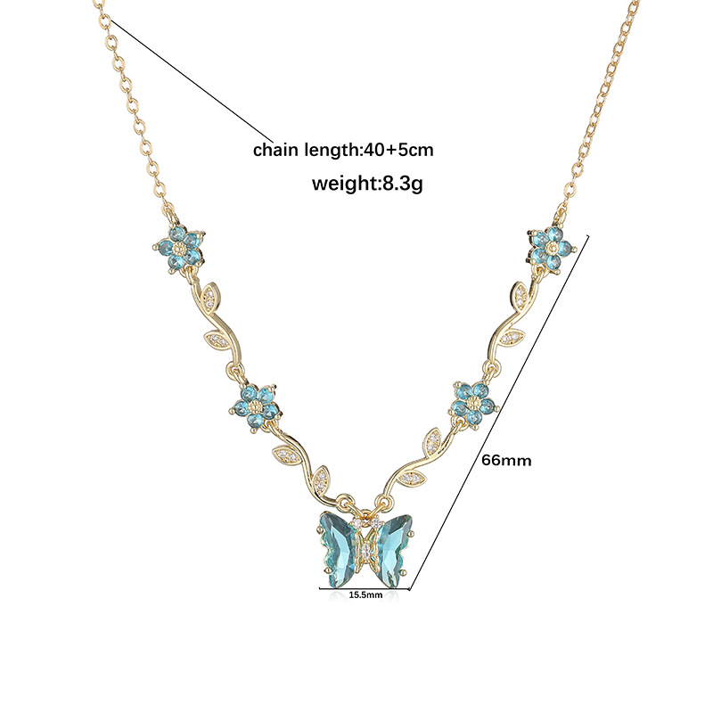Five-Petal Flower & Bow Bracelet / Necklace