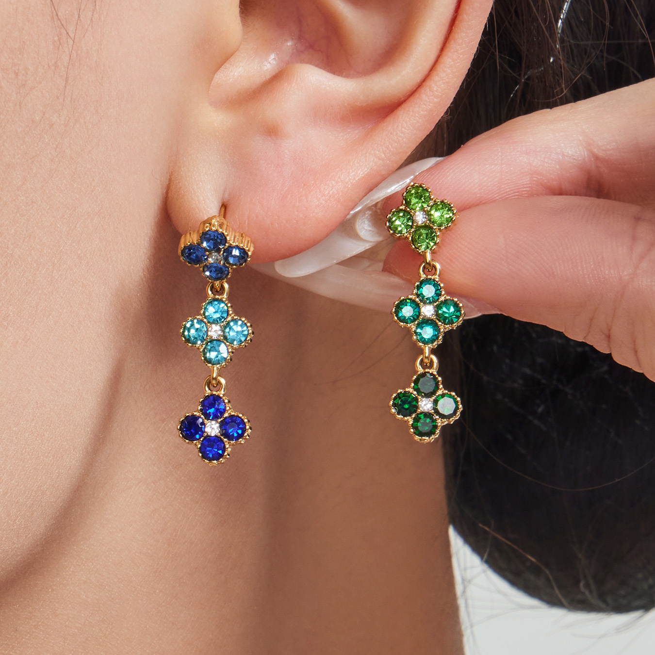 Luxury Sakura Bracelet / Necklace / Ring / Earrings / Set