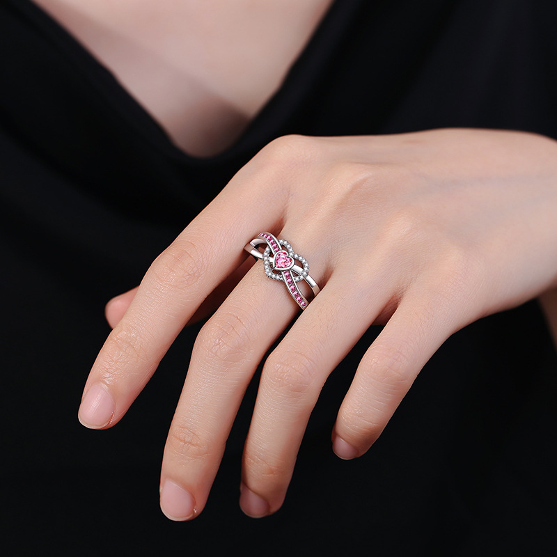 Double Heart Ring