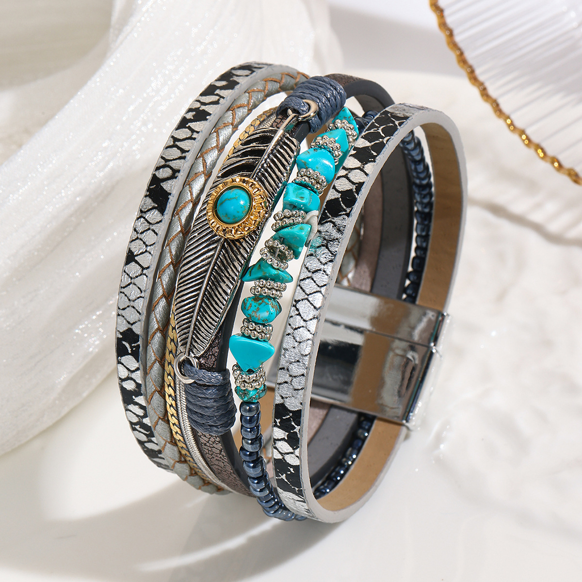 Wild Feather Bracelet