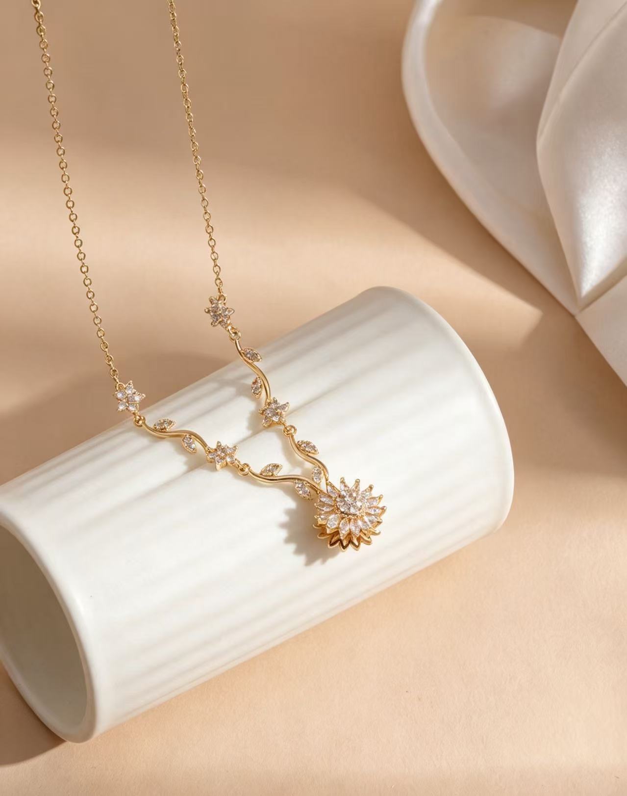 Sun Flower Bracelet / Necklace