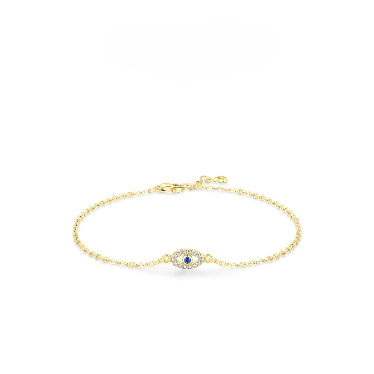 Blue Eye Bracelet / Ring / Set