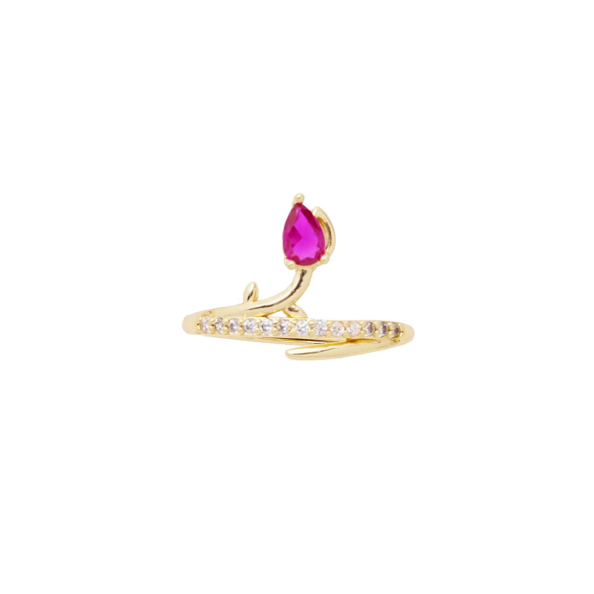 Tulip Flower Ring