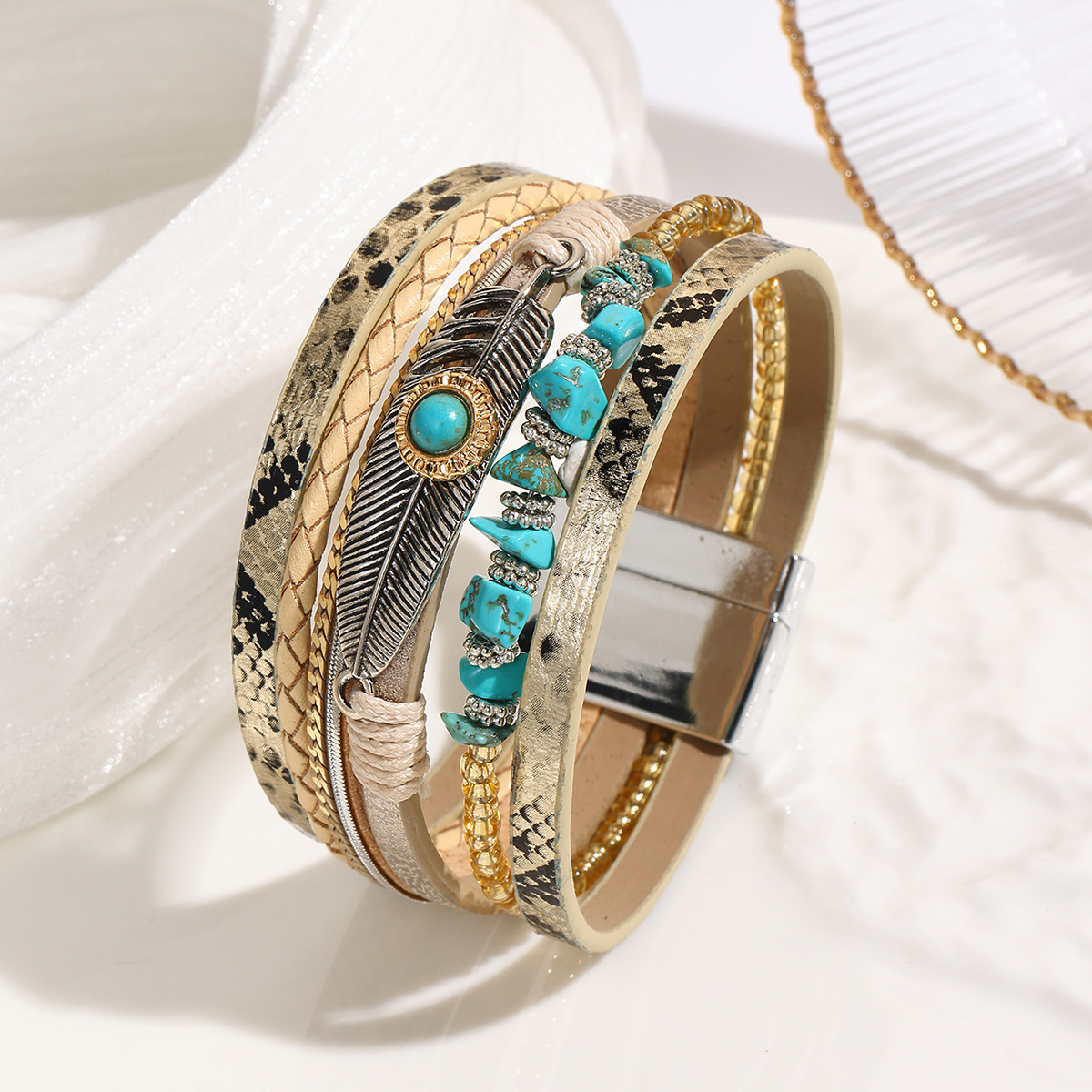 Wild Feather Bracelet