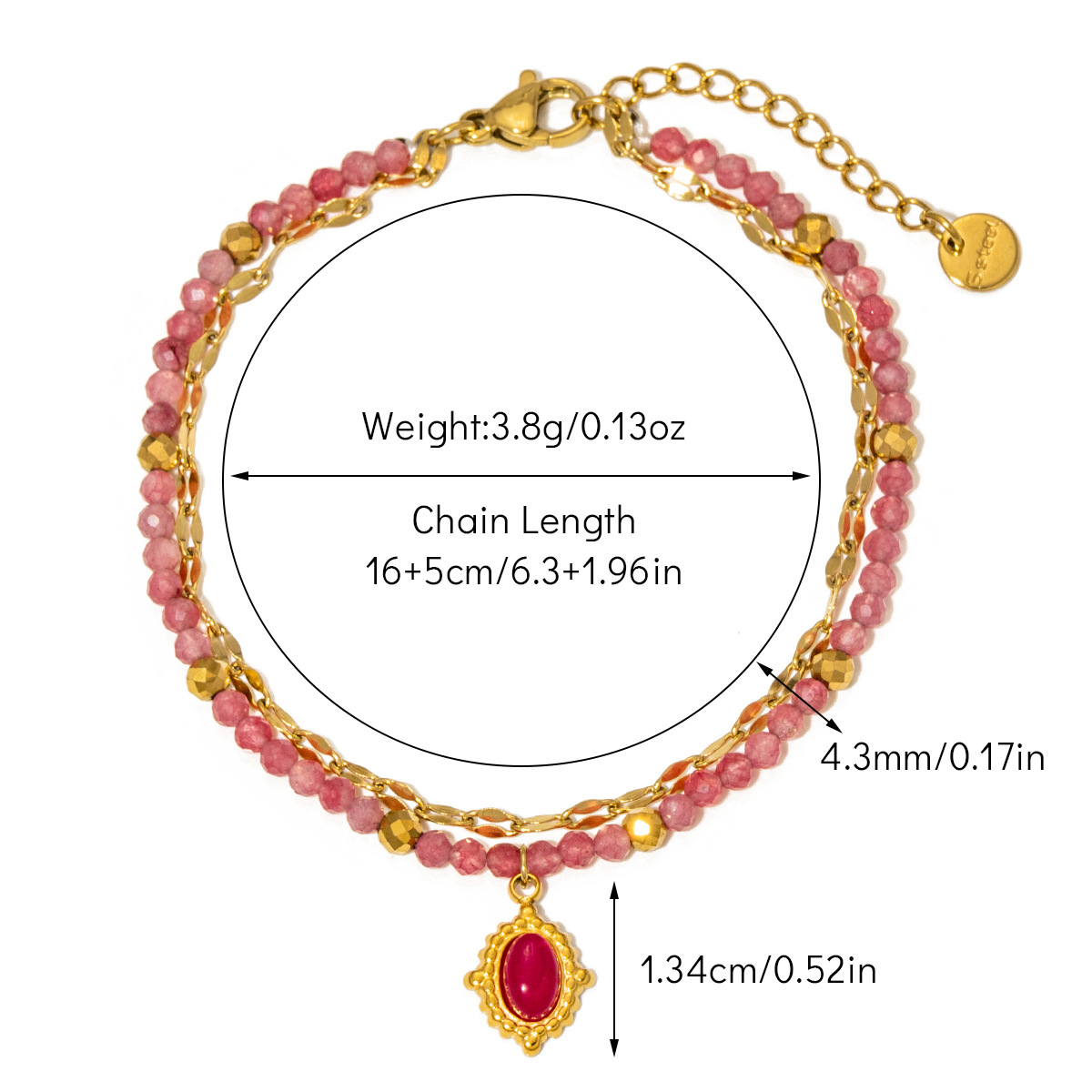 Boho Natural Stone Bracelet