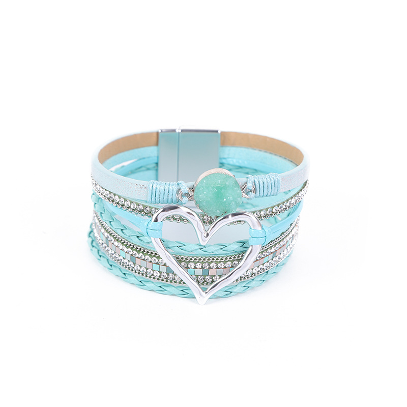 Stone‑Dream Heart Bracelet