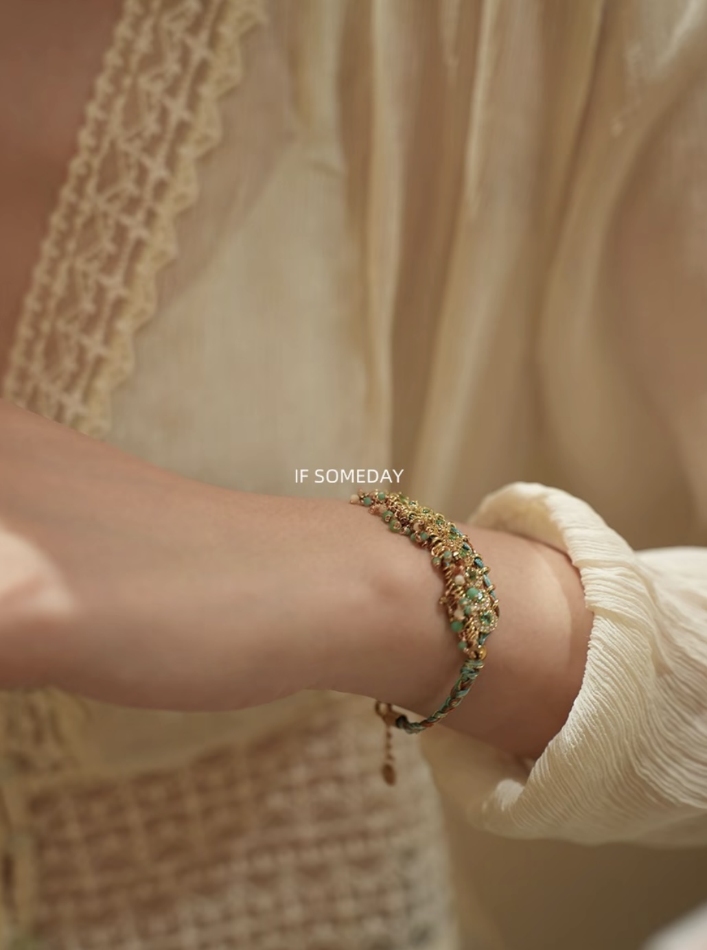Stellar Wanderer Zircon Tassel Braided Bracelet