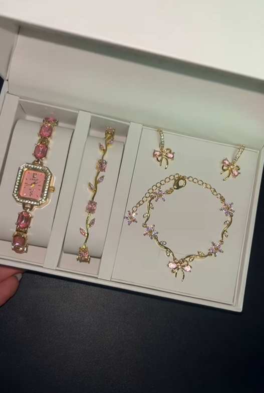 Same as viral video | Set Brand Founder Creative Jewelry - Bow