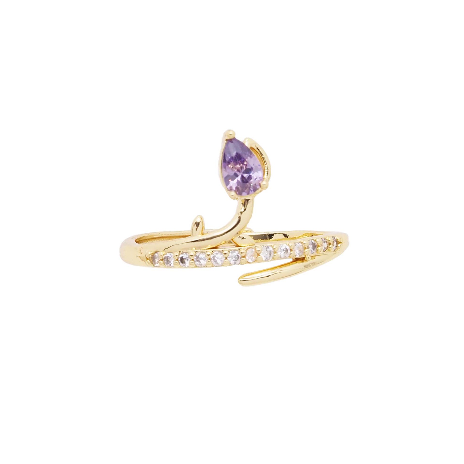 Tulip Flower Ring