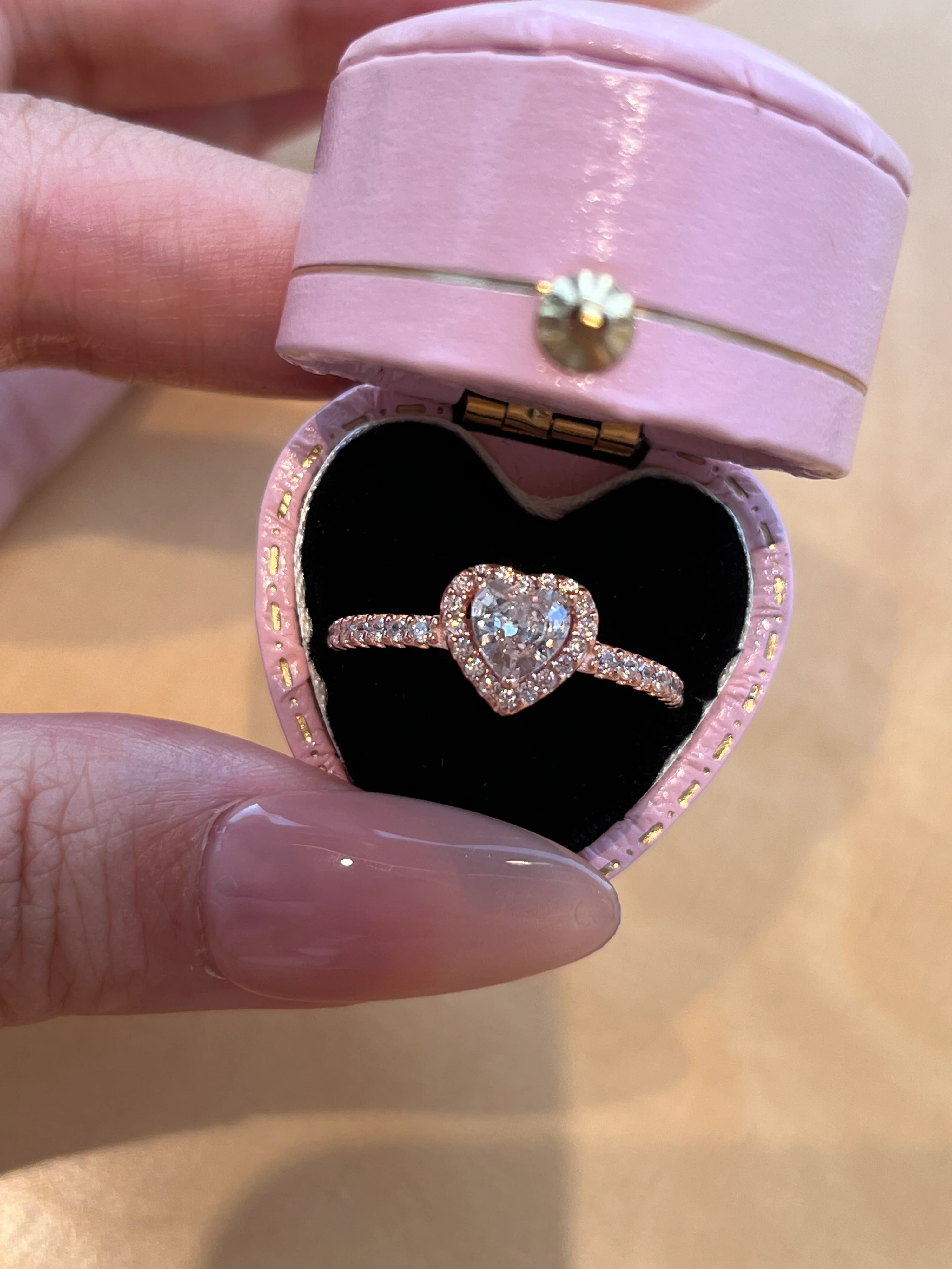 S925 Sterling Silver Elevated & Sparkling Heart collection-Necklace / Ring / Earrings / Set