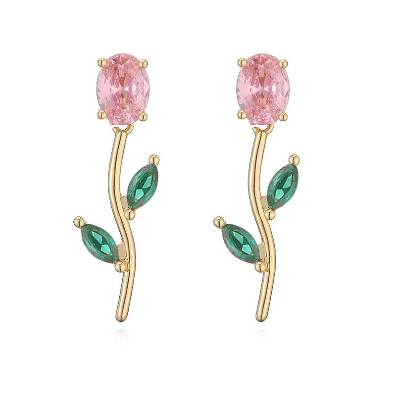 Tulip Flower Earrings