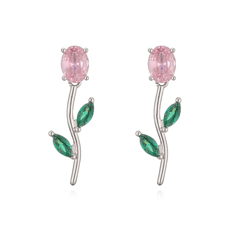 Tulip Flower Earrings