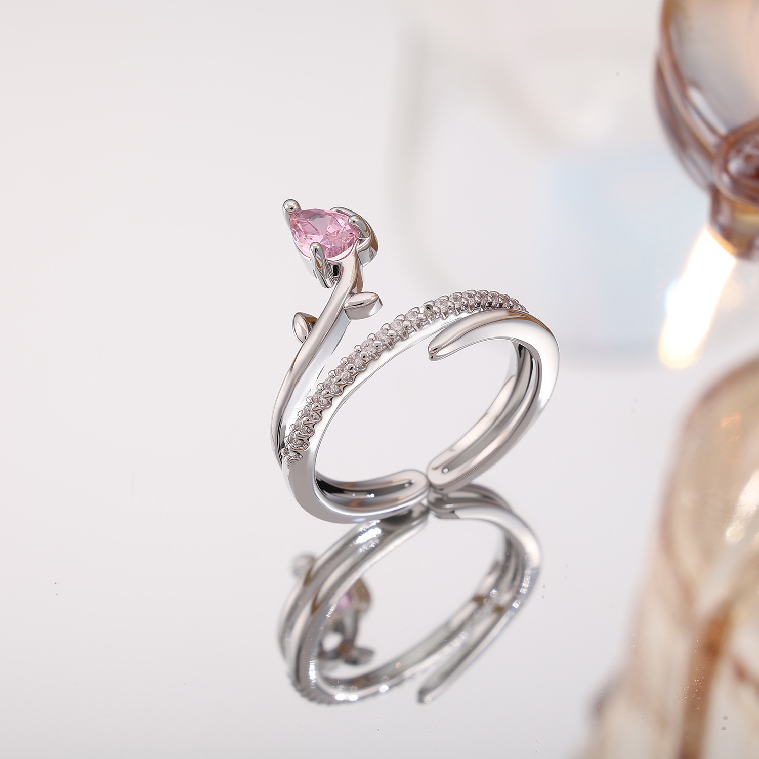 Tulip Flower Ring