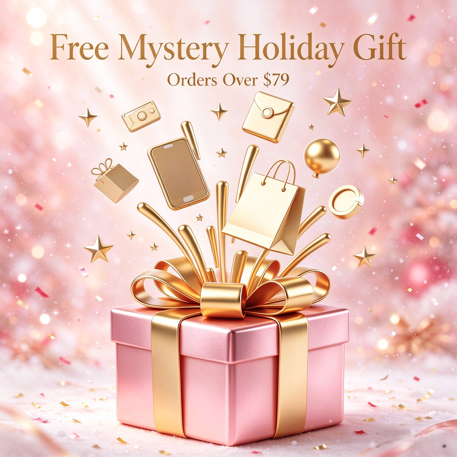 Get a Free Limited Holiday Gift on orders over $79!