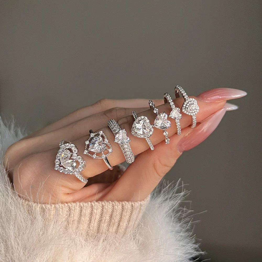 Heart Ring Collection