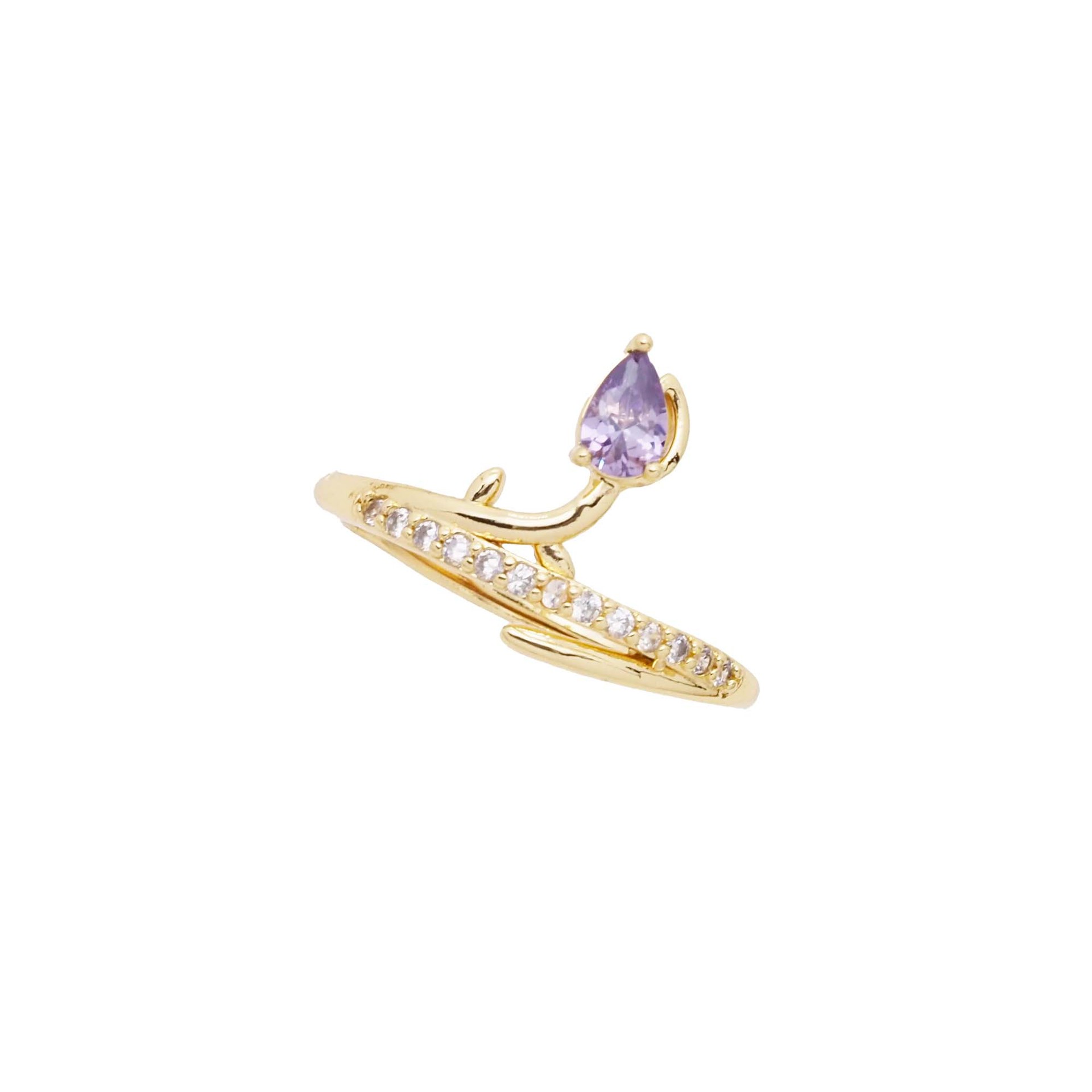 Tulip Flower Ring