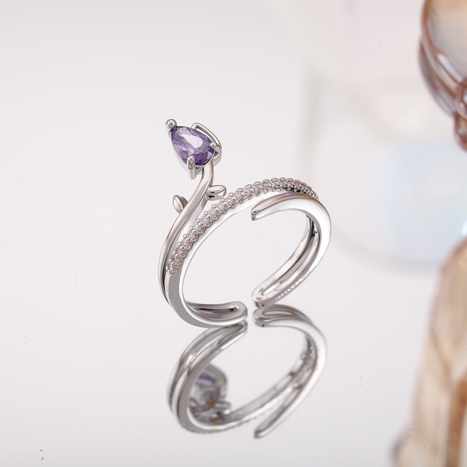 Tulip Flower Ring