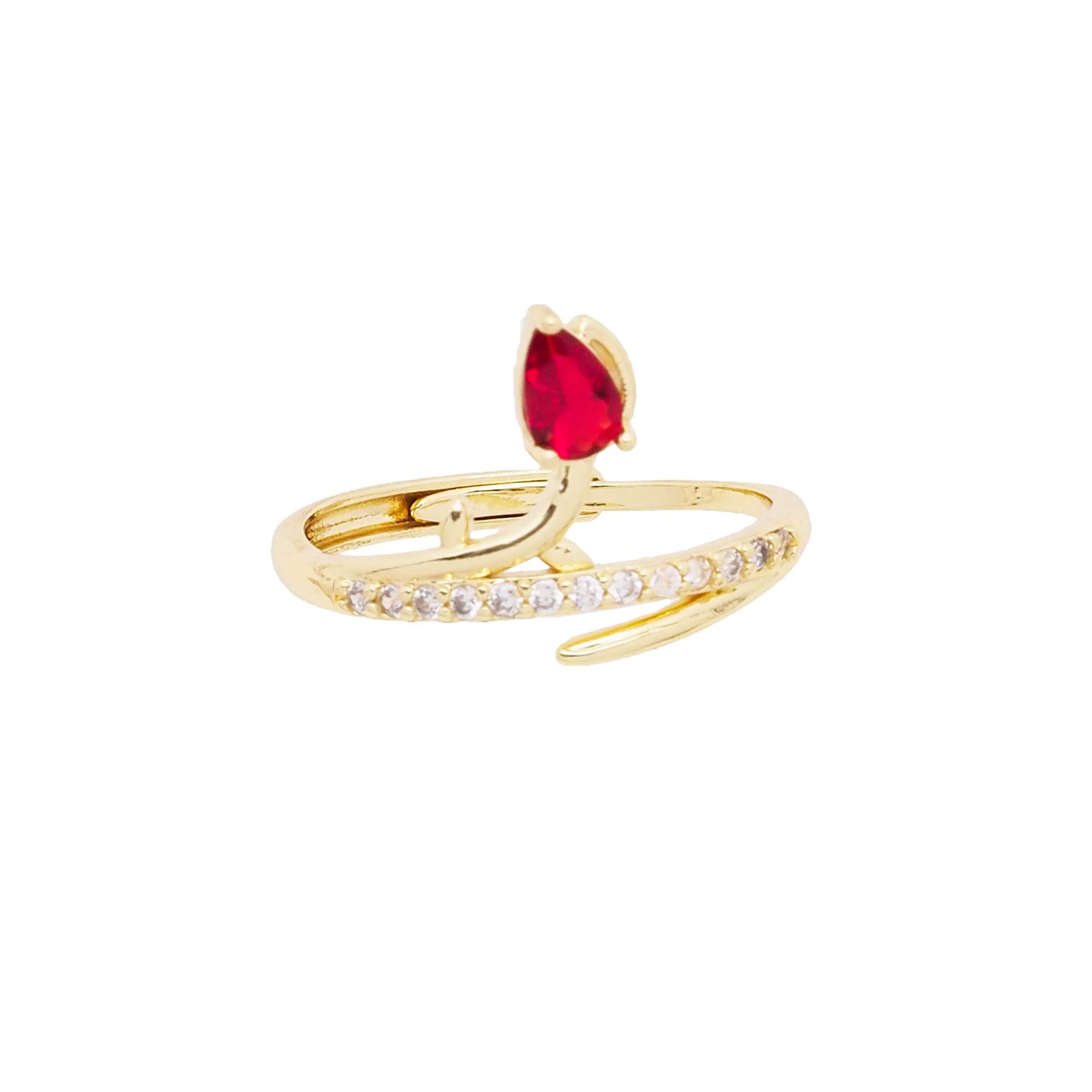 Tulip Flower Ring