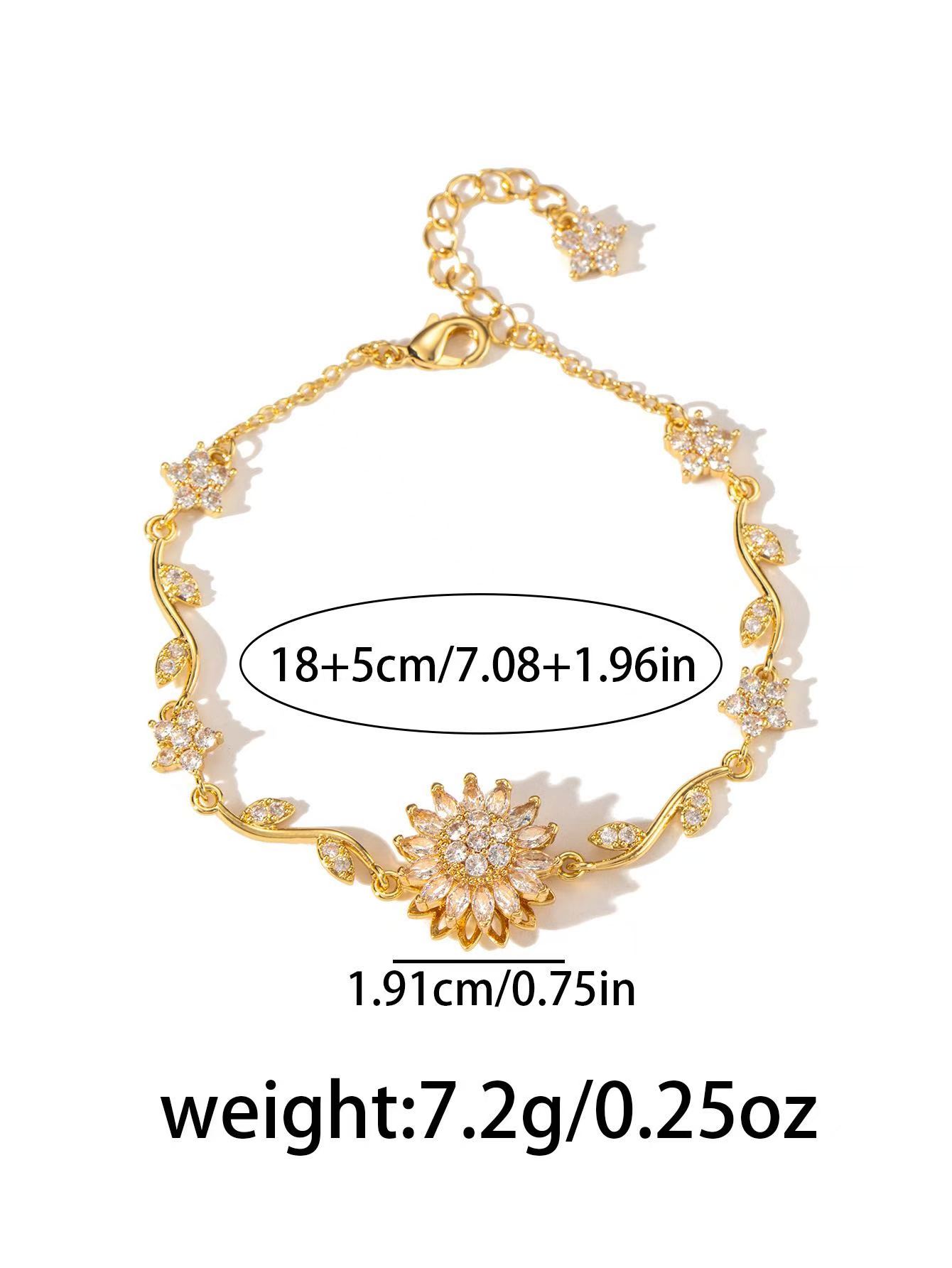 Sun Flower Bracelet / Necklace