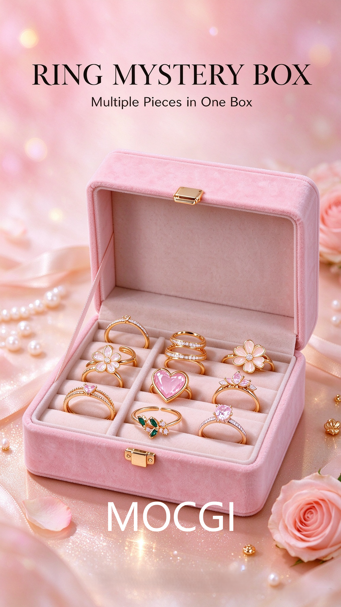 Super Adjustable Ring Mystery Box 