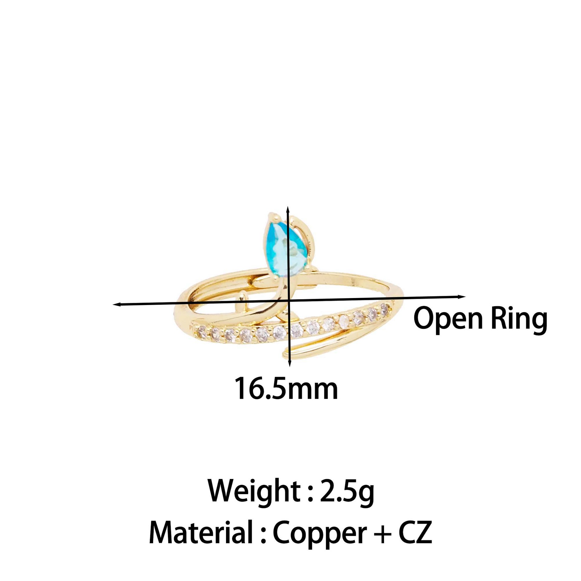 Tulip Flower Ring
